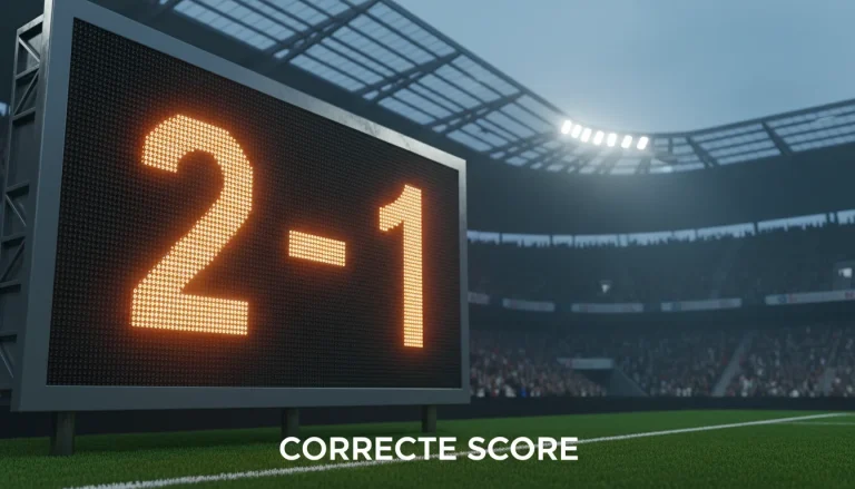 Correcte score voorspellen voetbalwedden