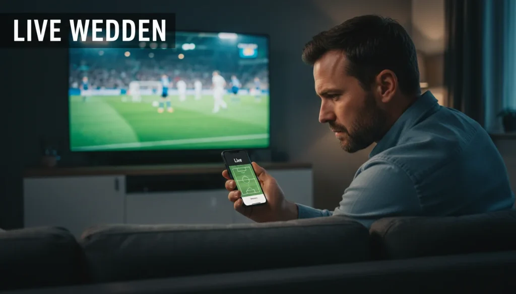 Live wedden op voetbal — in-play strategie en tips voor live weddenschappen