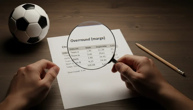 Overround marge bookmakers uitleg sportwedden
