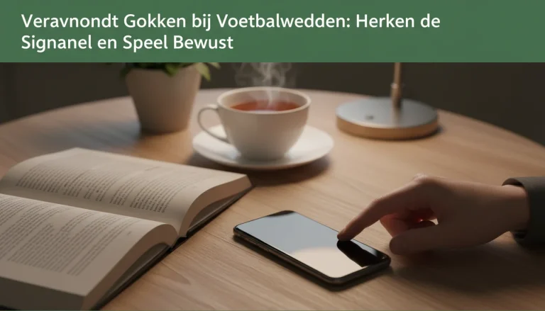 Verantwoord gokken voetbalwedden spellimieten